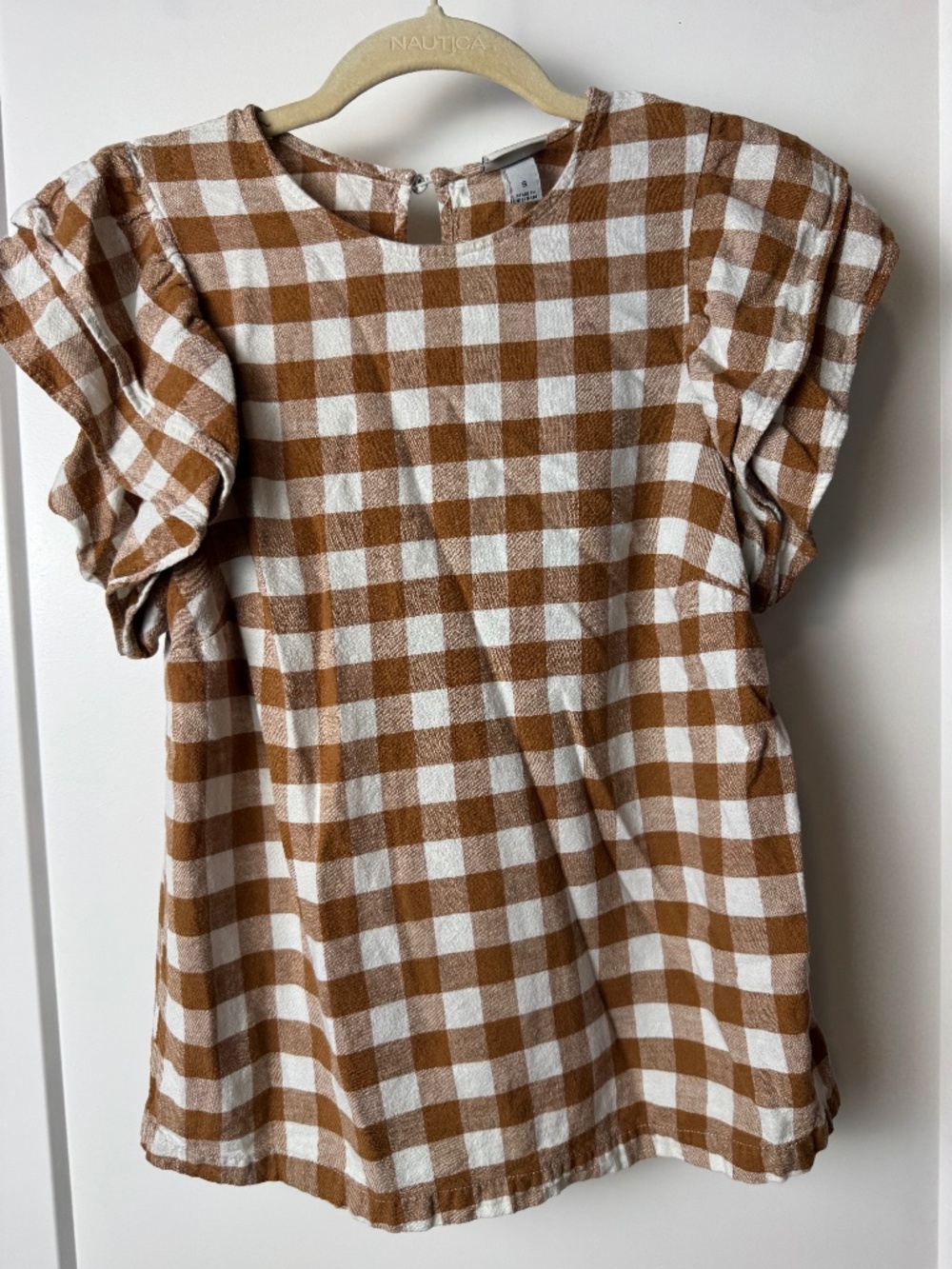 A New Day ruffle sleeve top